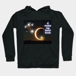 my heart and eclipse Hoodie